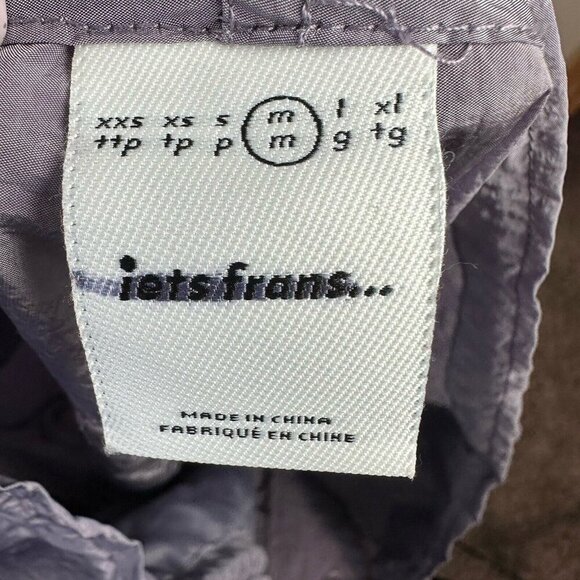 Iets Frans Parachute Baggy Pants Womens Med Shiny Urban Outfitters Gorpcore - Picture 2 of 14